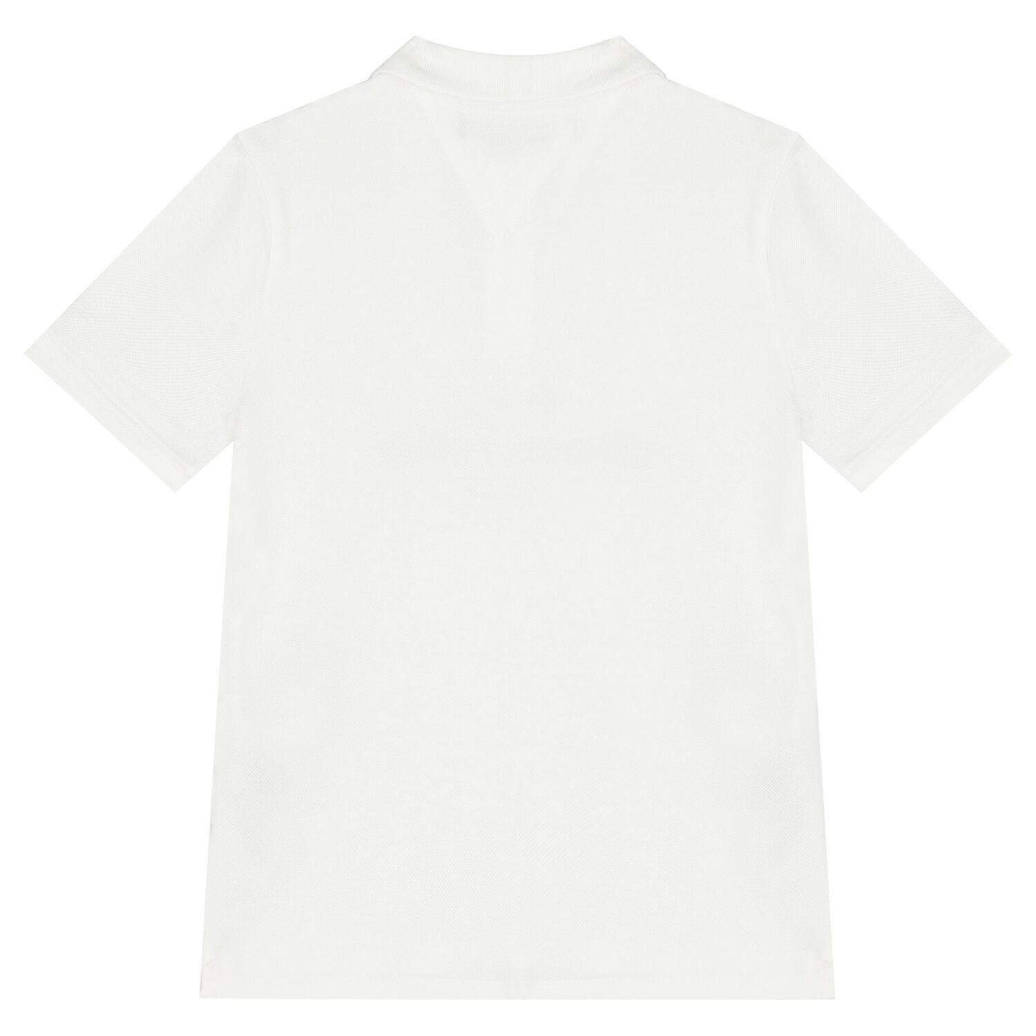 Boys White Logo Polo Shirt, 2, hi-res image number null