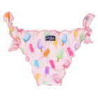Girls Pink Popsicle Logo Bikini, 1, hi-res