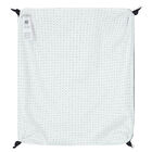 Baby Boys Navy Blue & White Logo Blanket, 1, hi-res