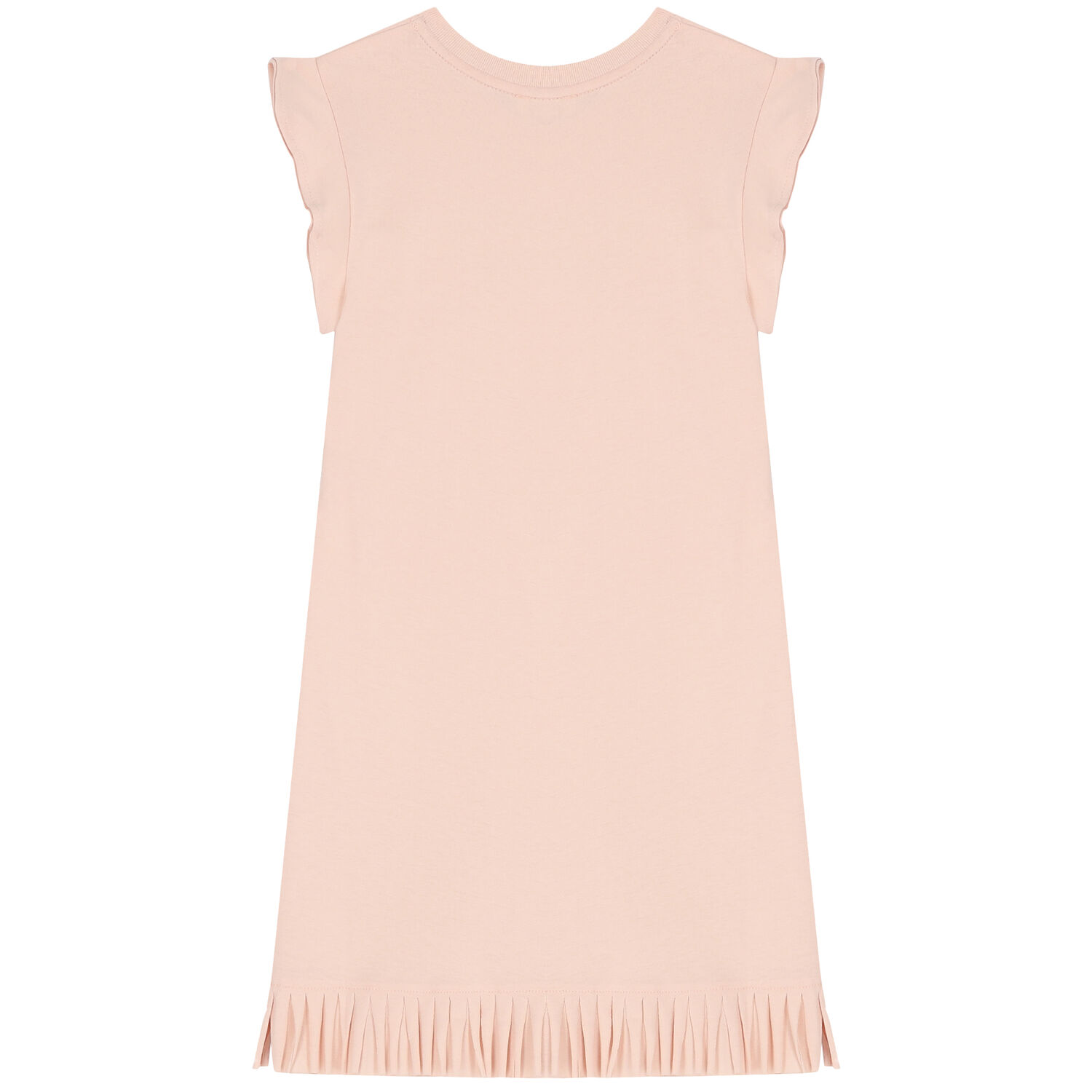 Girls Pink Logo Dress, 1, hi-res