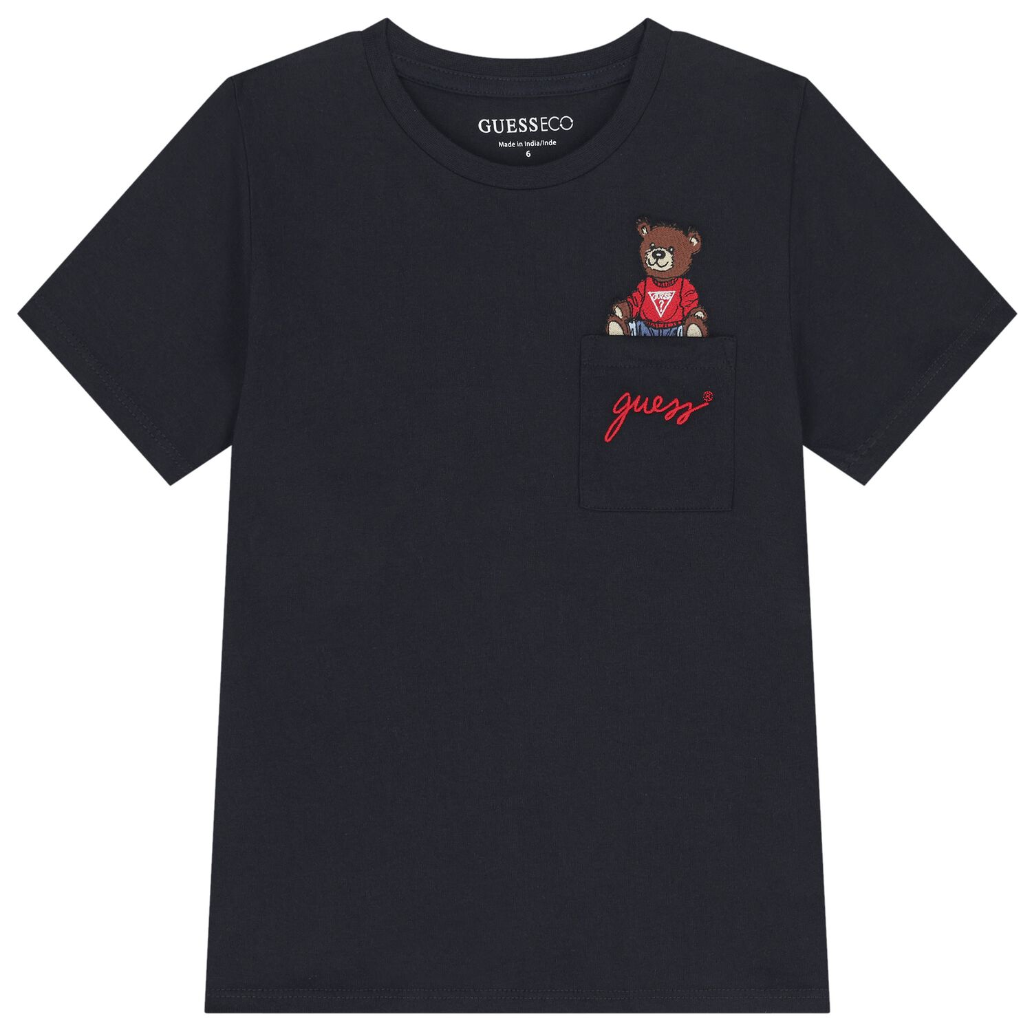 Navy Blue Teddy Bear T-Shirt, 2, hi-res
