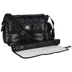 Black Logo Baby Changing Bag, 1, hi-res