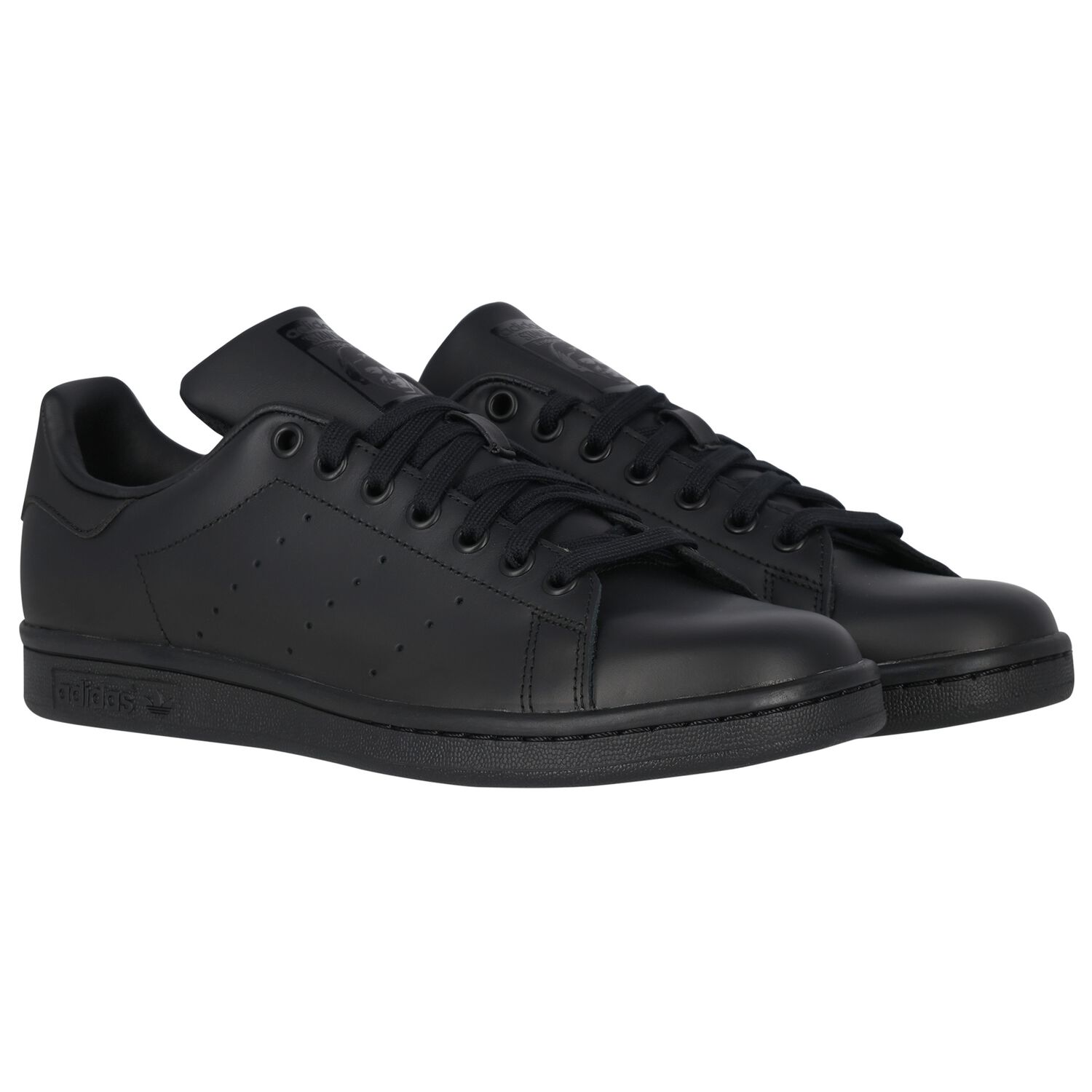 Black Stan Smith Trainers, 1, hi-res
