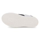 White & Black Logo Trainers, 1, hi-res