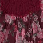 Baby Girls Red Floral Tulle Nadiya Dress, 1, hi-res