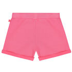 Girls Pink Glitters Shorts, 1, hi-res