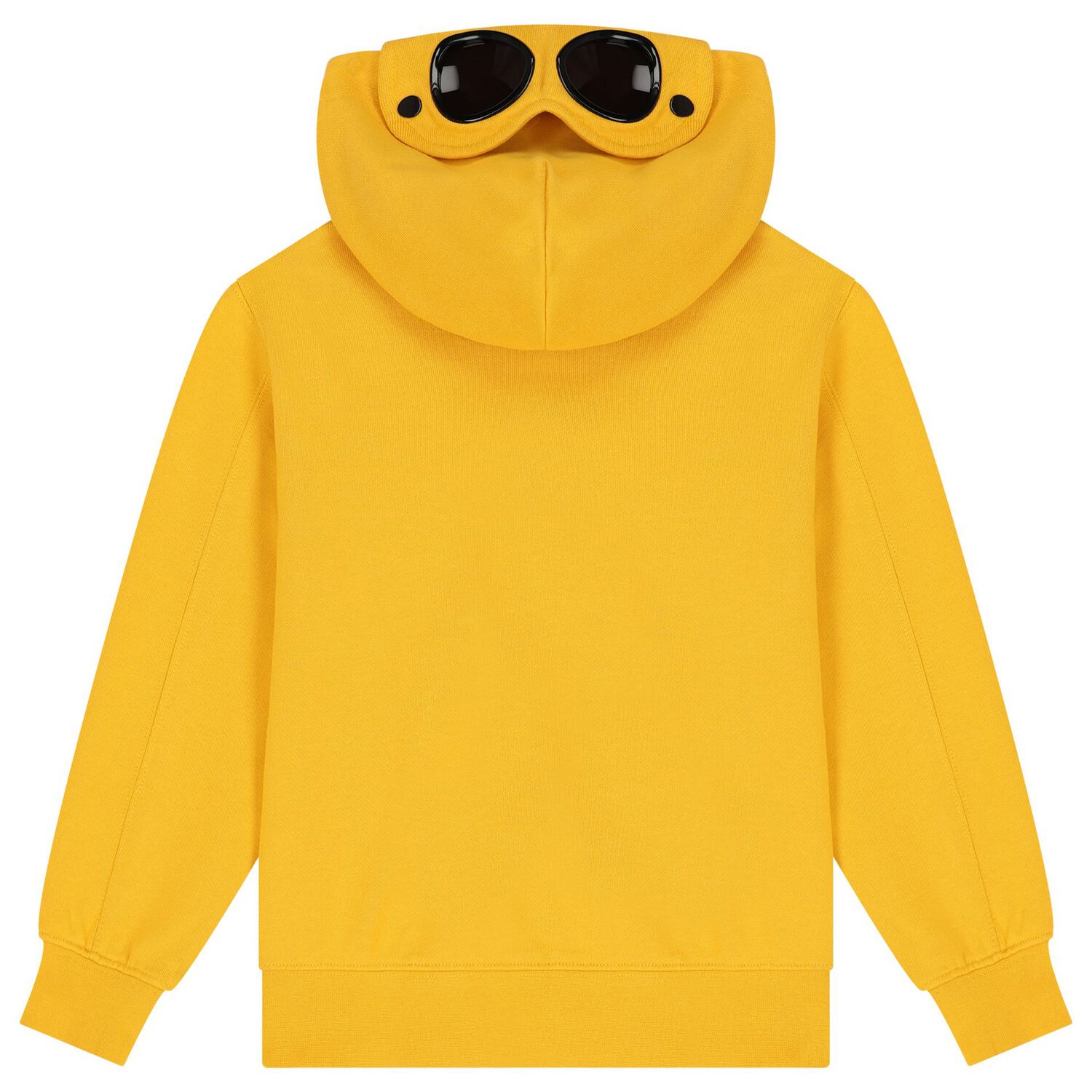 Boys Yellow Logo Hooded Top, 3, hi-res