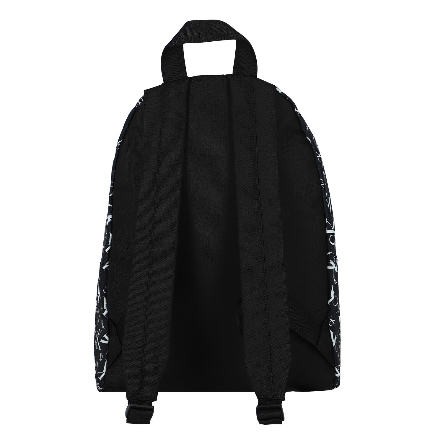 Black Logo Backpack, 1, hi-res
