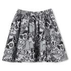 Girls Grey Safari Skirt, 1, hi-res