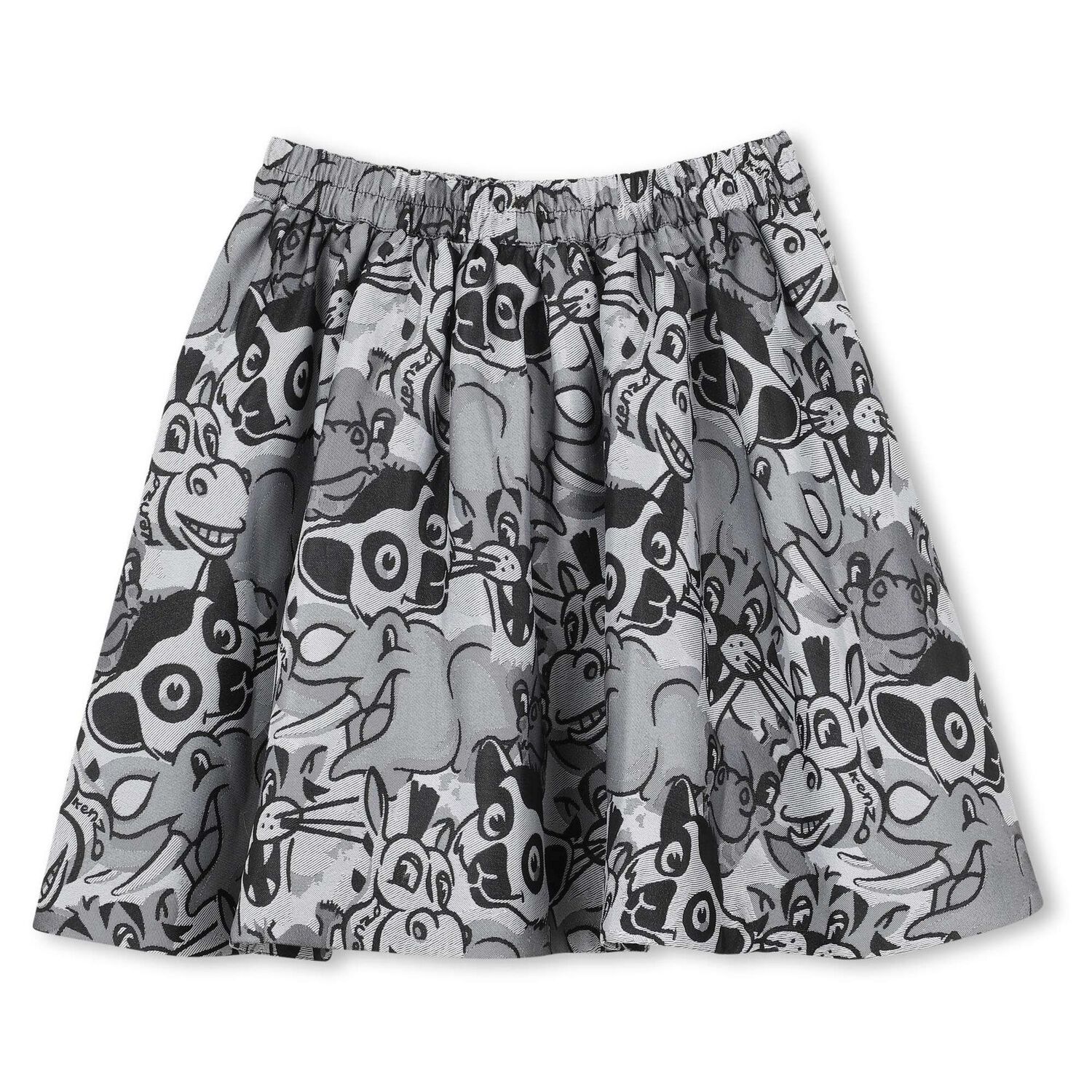 Girls Grey Safari Skirt, 1, hi-res image number null
