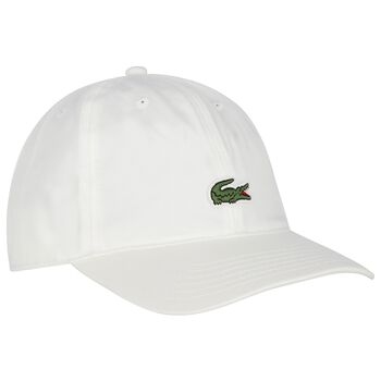 Boys White Logo Cap