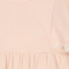 Girls Pink Logo Dress, 1, hi-res