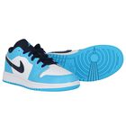 Blue & White Air Jordan 1 Low Trainers, 11, hi-res
