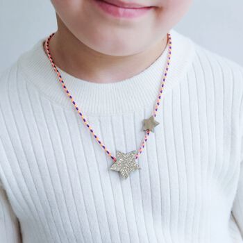 Girls Multi-Coloured Starry Jewellery Set ( 3 Piece )