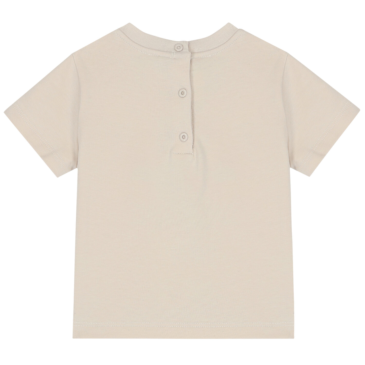 Beige Teddy Logo T-Shirt, 1, hi-res