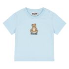 Younger Blue Teddy Bear Logo T-Shirt, 2, hi-res