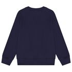 Navy Blue Teddy Bear Logo Sweatshirt, 2, hi-res