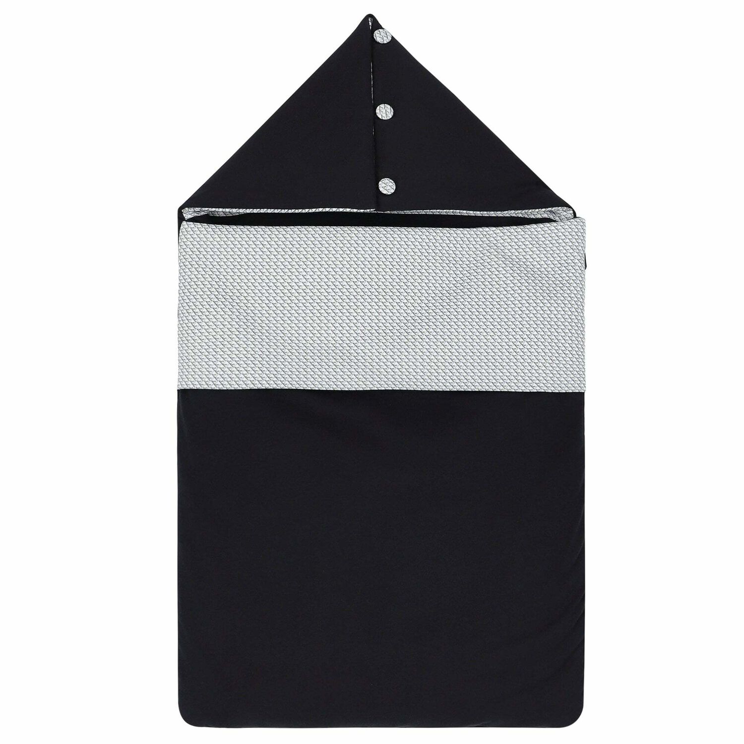 Baby Boys Navy & White Logo Baby Nest, 1, hi-res