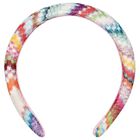 Girls Multi-Coloured Zigzag Headband, 1, hi-res