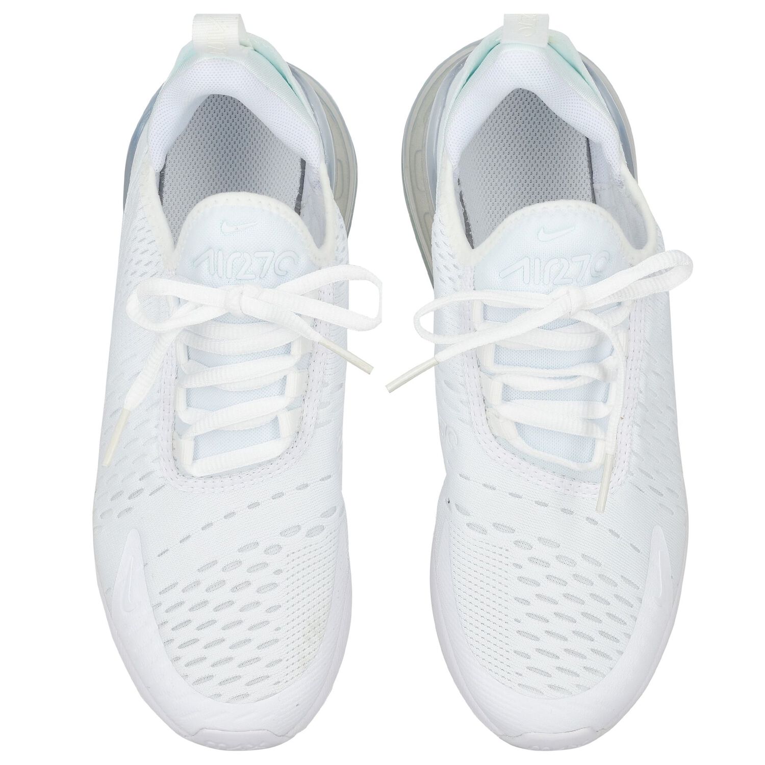 White Nike Air Max 270, 1, hi-res