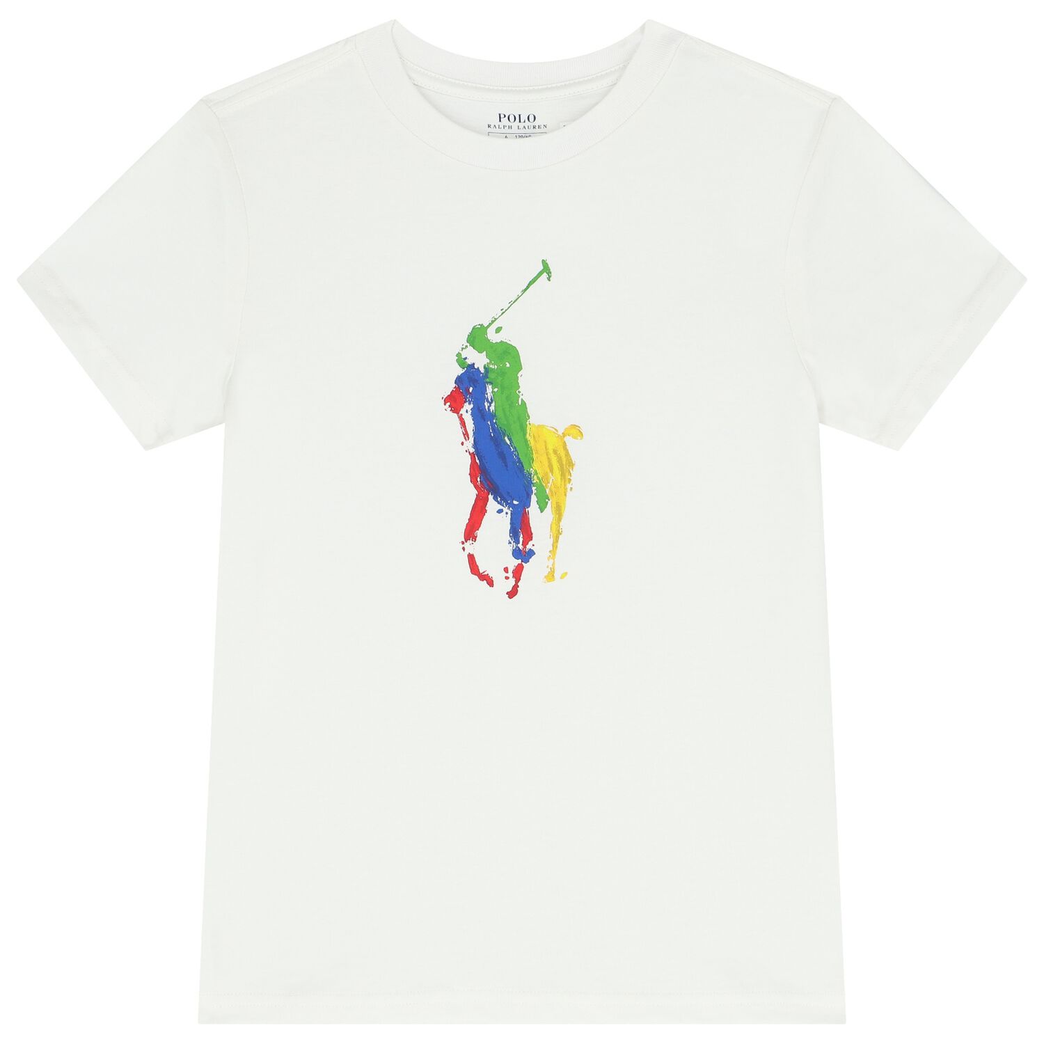Boys White Polo T-Shirt, 1, hi-res image number null