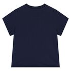 Younger Navy Blue Teddy Bear Logo T-Shirt, 3, hi-res