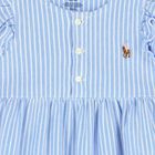 Girls Blue Romper, 1, hi-res