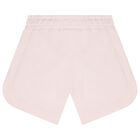 Girls Pink Logo Shorts, 2, hi-res