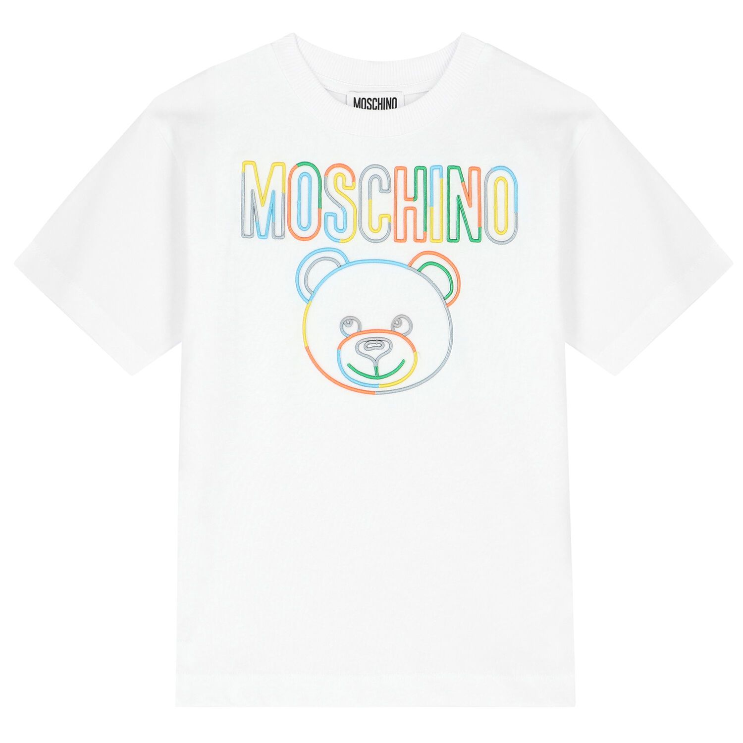 White Logo T-Shirt, 2, hi-res