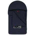 Baby Boys Navy Blue & Gold Logo Nest, 3, hi-res