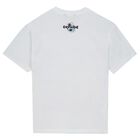 Boys White Football T-Shirt, 3, hi-res