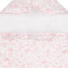 Baby Girls White & Pink Toile de Jouy Nest, 1, hi-res