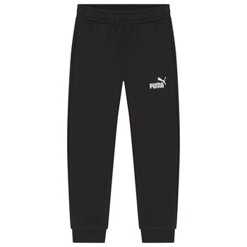 Boys Black Logo Joggers
