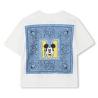 Boys White Disney T-Shirt, 1, hi-res