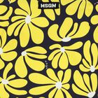 Girls Navy Blue & Yellow Floral Canvas Skirt, 1, hi-res