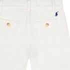 Boys White Logo Shorts, 1, hi-res