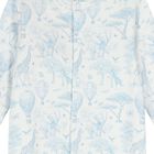 Baby Boys White & Blue Africa Babygrow Gift Set, 1, hi-res