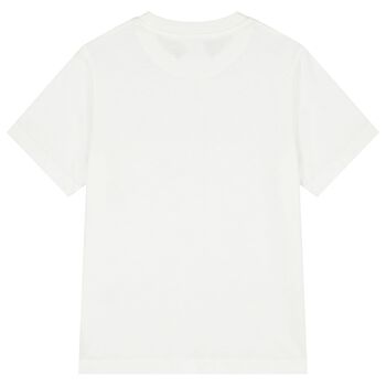 White Popcorn Logo T-Shirt