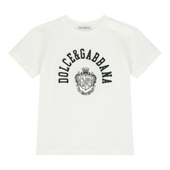 White Logo Baby T-Shirt