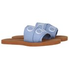 Girls Woody Logo Sliders, 2, hi-res