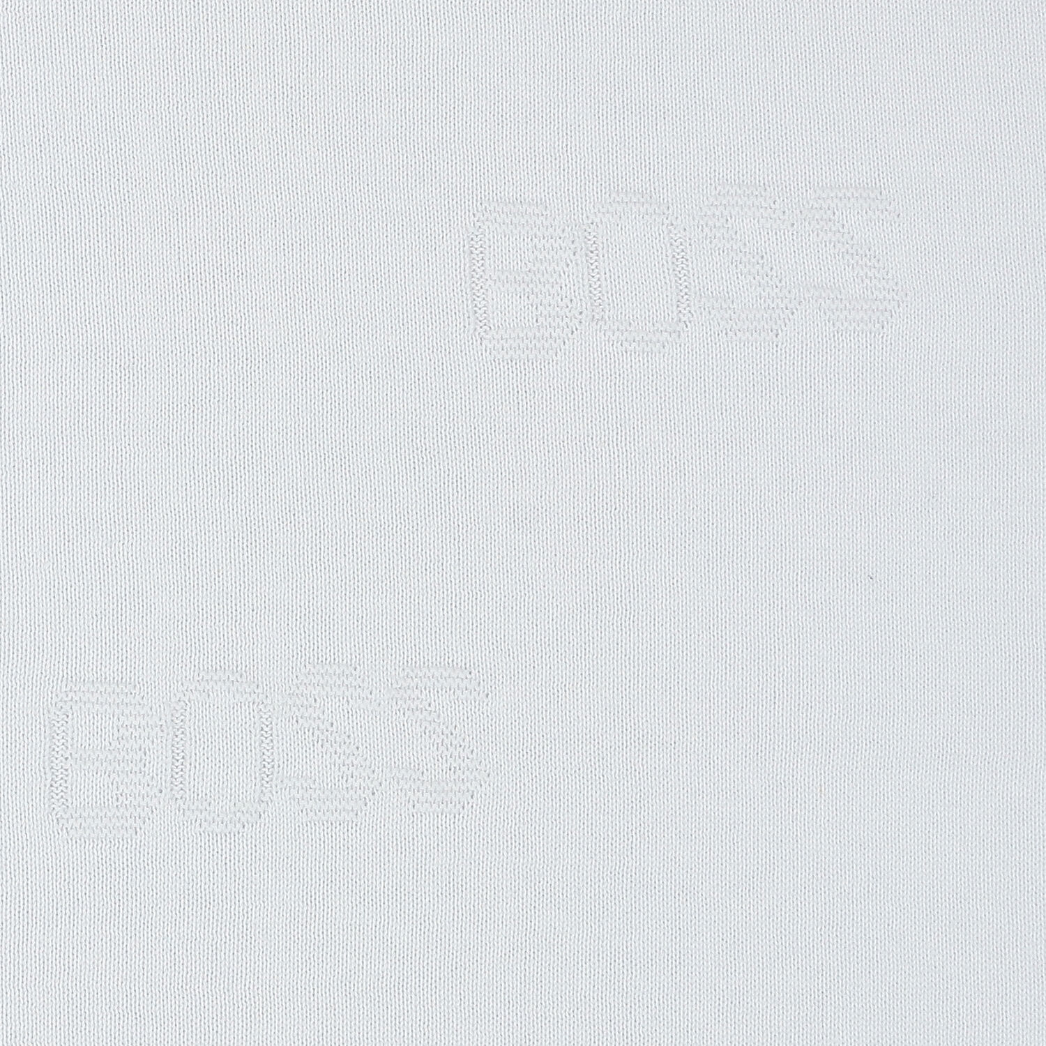 Blue Logo Knitted Baby Blanket, 3, hi-res