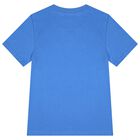Boys Blue & Black Logo Shorts Set, 1, hi-res