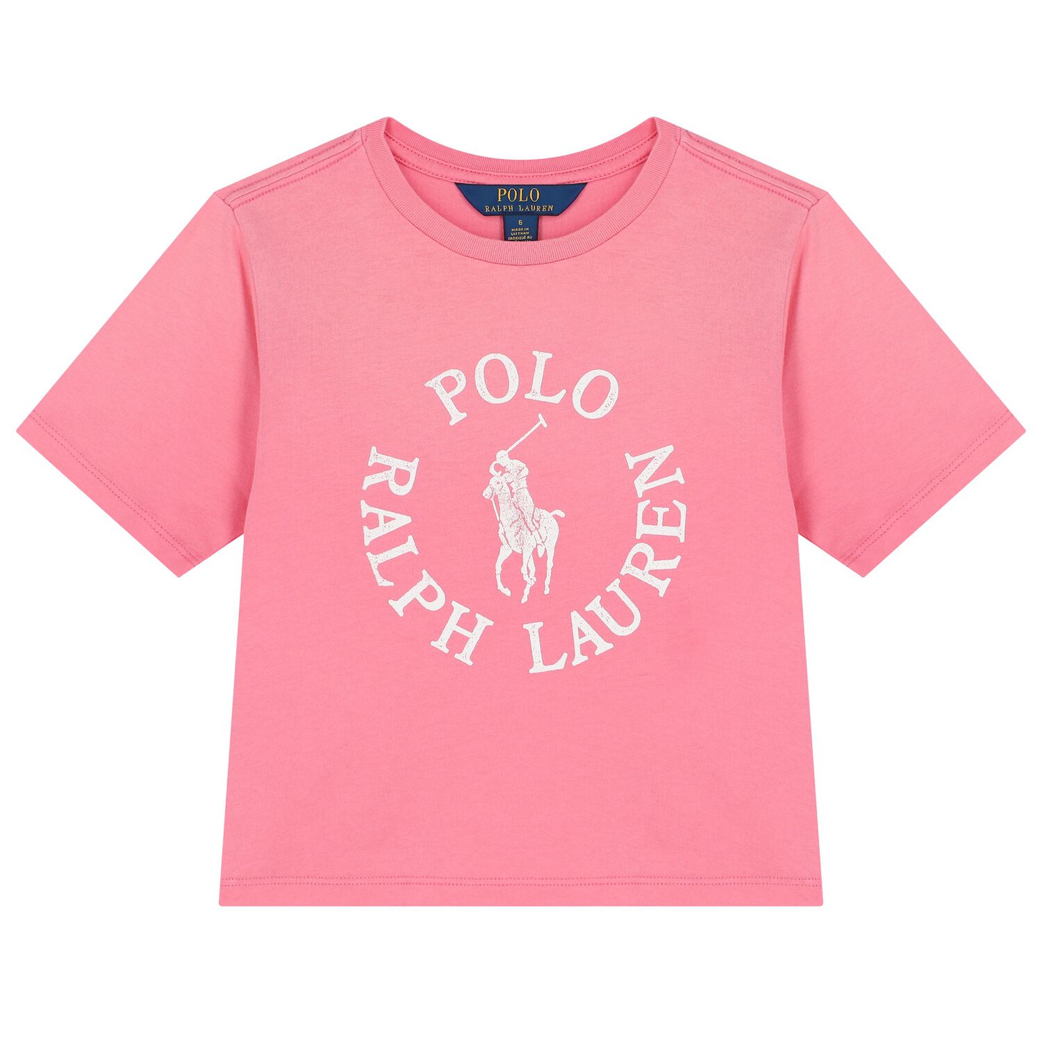 Girls Pink Logo T-Shirt, 1, hi-res image number null