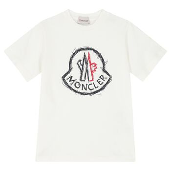 Boys Ivory Logo T-Shirt