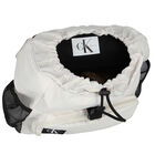 Ivory & Black Logo Backpack, 1, hi-res