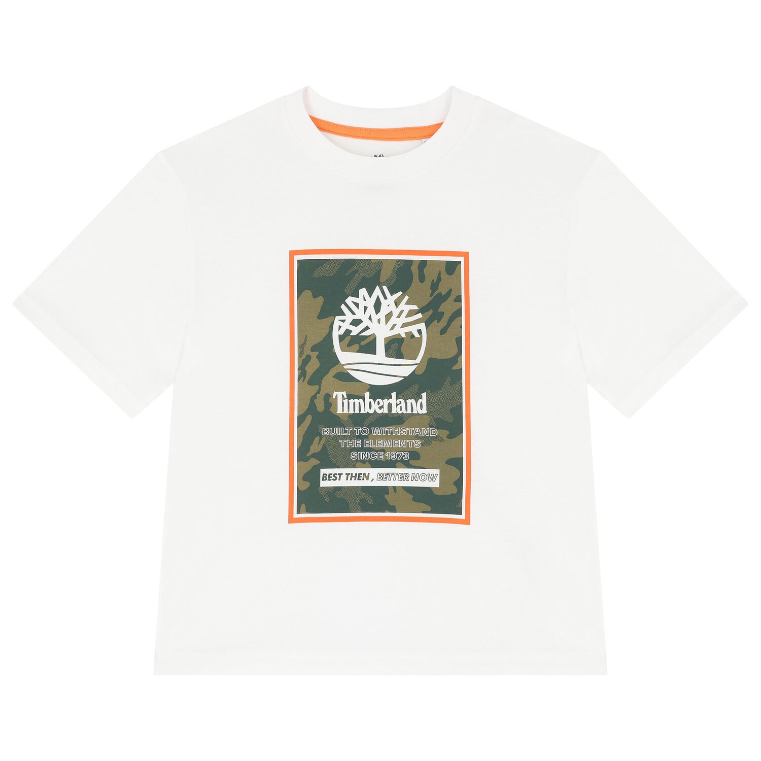 Boys White Logo T-Shirt, 1, hi-res image number null