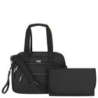 Black Logo Baby Changing Bag, 1, hi-res