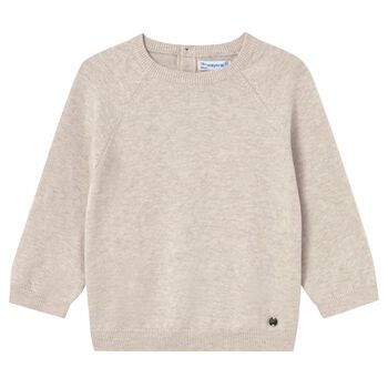 Younger Boys Beige Jumper
