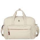 Beige Logo Baby Changing Bag, 5, hi-res
