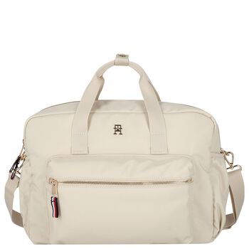 Beige Logo Baby Changing Bag ( 37cm )